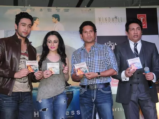 Sachin Tendulkar at Music Launch of Heartless