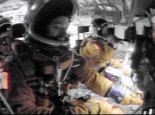 columbia space shuttle disaster dead bodies