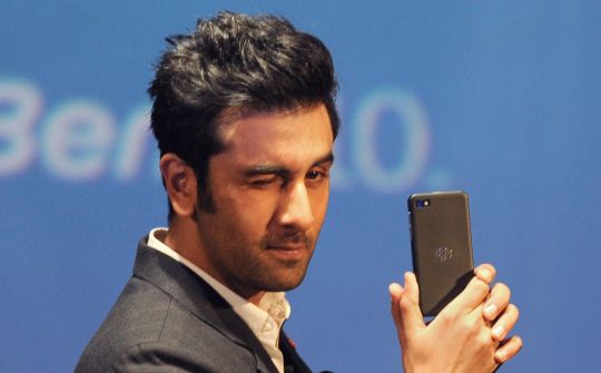 HD wallpaper: Ranbir Kapoor Blackberry Bold Photoshoot