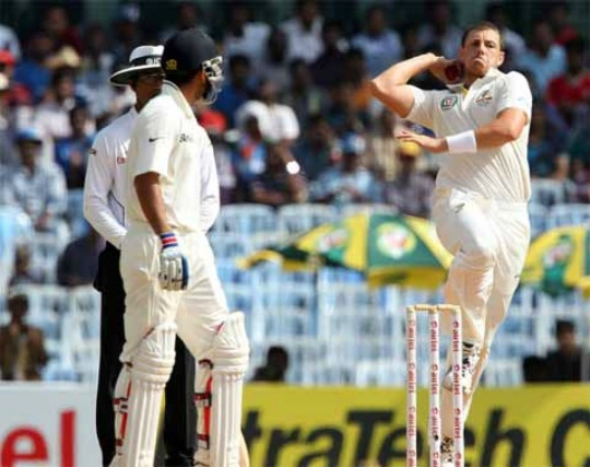 1st Test, Day 3: IND vs AUS in Pics