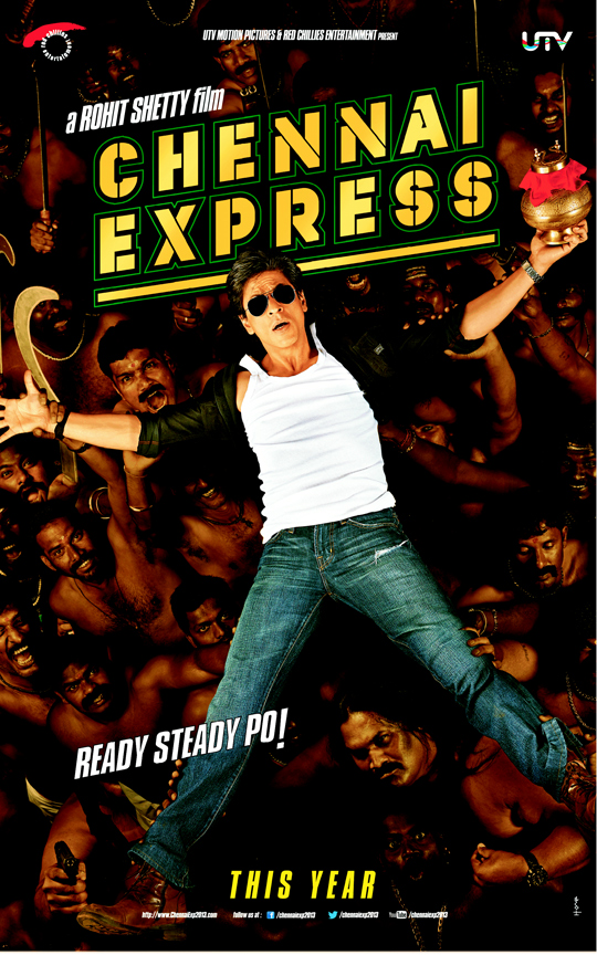 Posters: SRK-Deepika's 'Chennai Express'