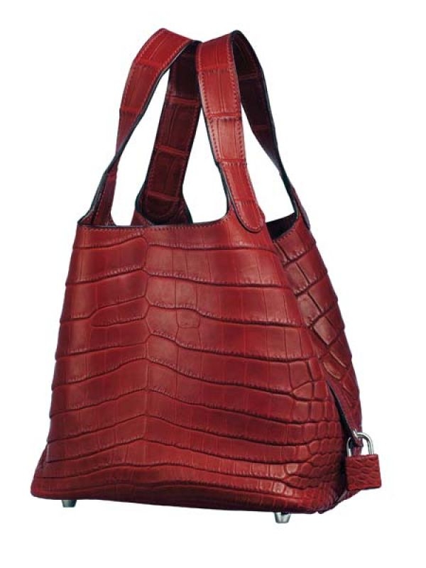 snakeskin hermes bag