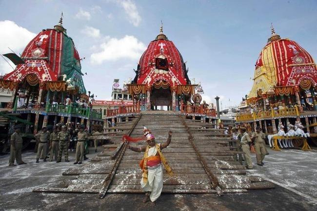 Jagannath Rath Yatra after fani cyclone