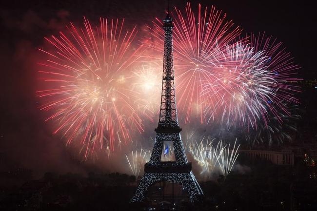 Marvellous Eiffel Tower on Bastille Day