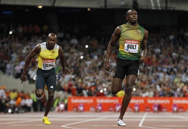 PICS: Usain Bolt wins London 100m