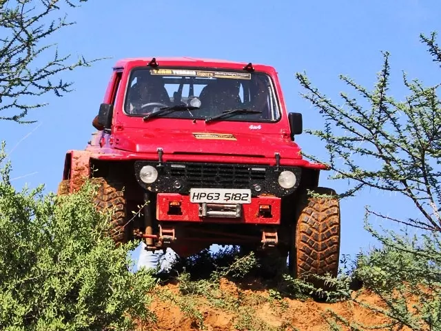 Monster 4x4 in Action