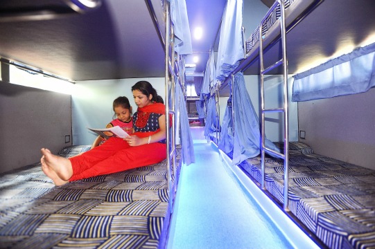 Maharashtra's First AC Sleeper Bus