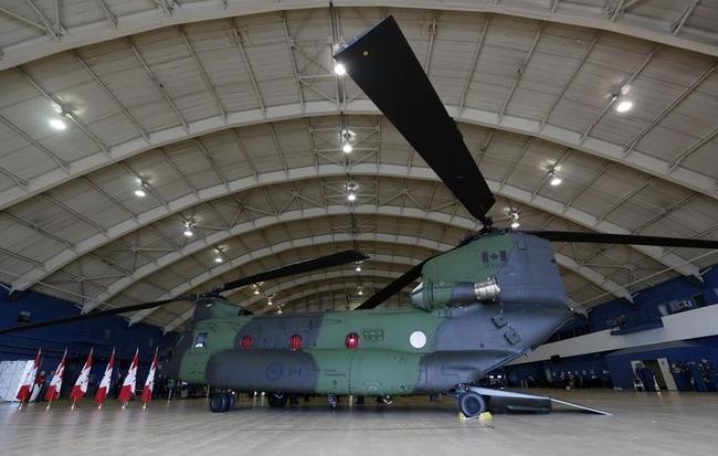 New CH-147F Chinook Helicopter