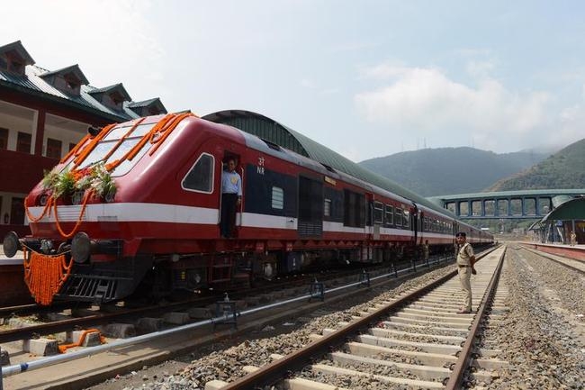 PM Opens Kashmir Rail Link: Pics