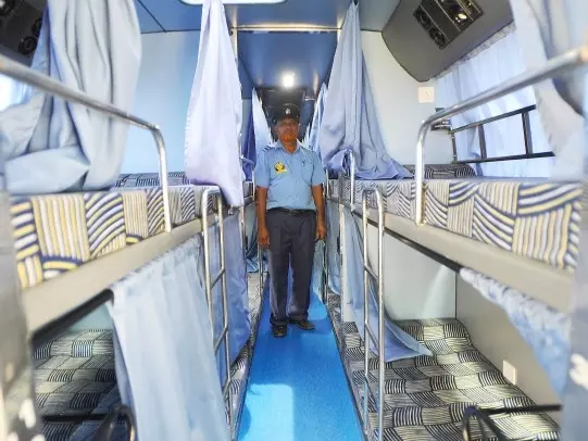 Maharashtra's First AC Sleeper Bus