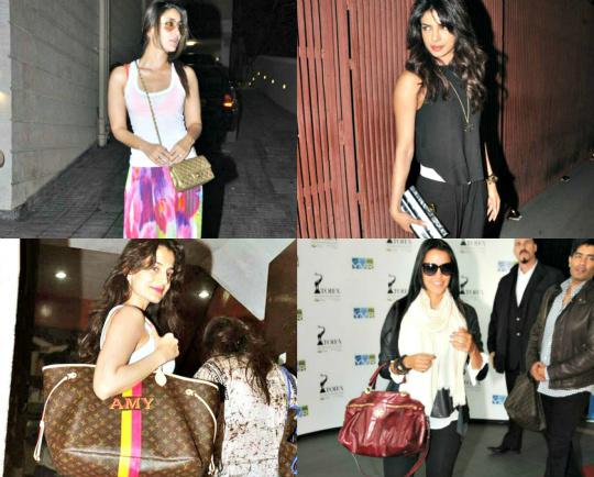 Bollywood Celebrities with Designer Bags