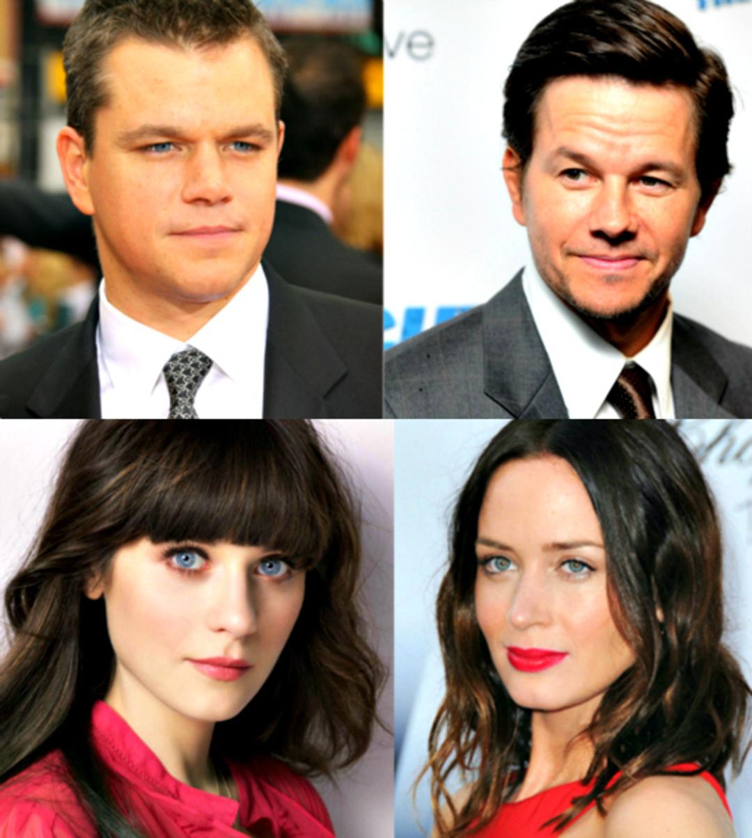 Katy Perry Zooey Deschanel Emily Blunt Siwan Morris \/ 10 Pairs Of Celebs We Swear Are The Same Katy Perry Zooey Deschanel Emily Blunt Siwan Morris \/ 10 Pairs Of Celebs We Swear Are The Same