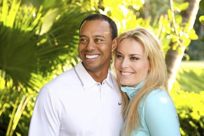 Lindsey Vonn And Tiger Woods Together First Pics 9347