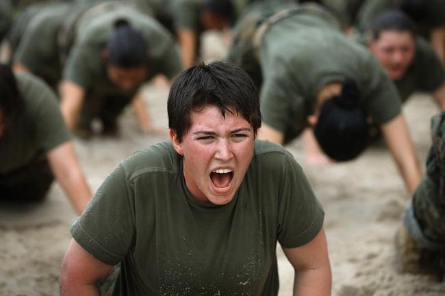 Tough Women In Uniform Marine Boot Camp