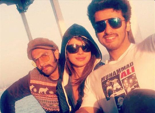 Gunday' Trio: Arjun, Ranveer, Priyanka