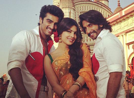 Gunday' Trio: Arjun, Ranveer, Priyanka