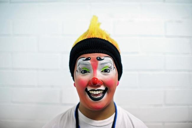 Colourful Clowns at V Laugh Festival