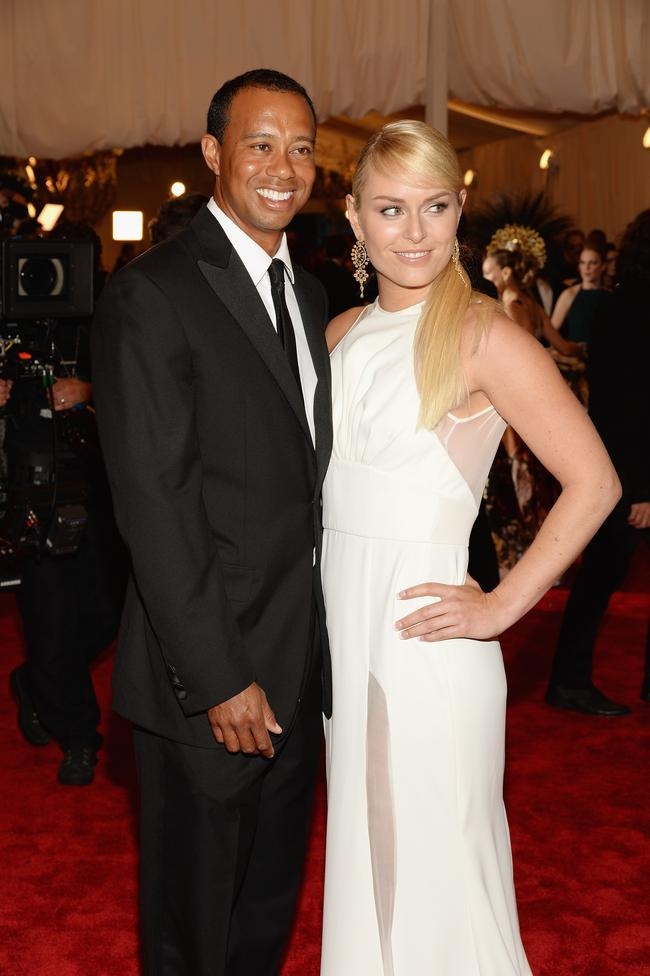 Tiger and Lindsey Sizzle at Red Carpet