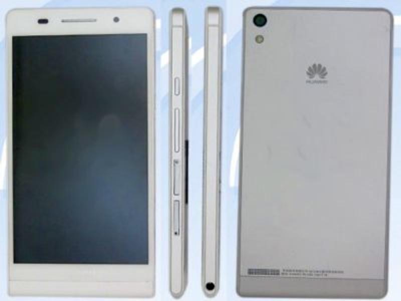 huawei ascend p6 thinnest smartphone