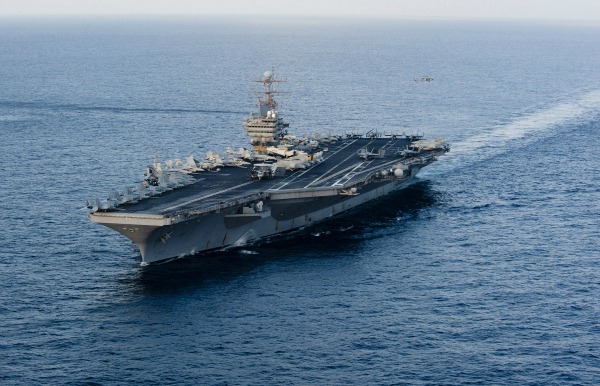 Ten US Nimitz-Class Aircraft Carriers