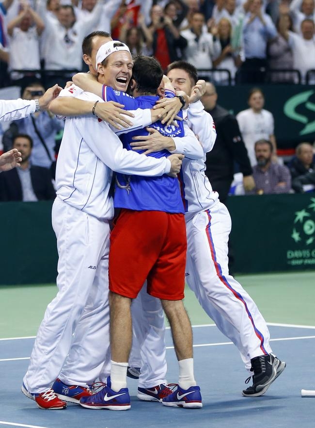 PICS Czech Republic Win Davis Cup