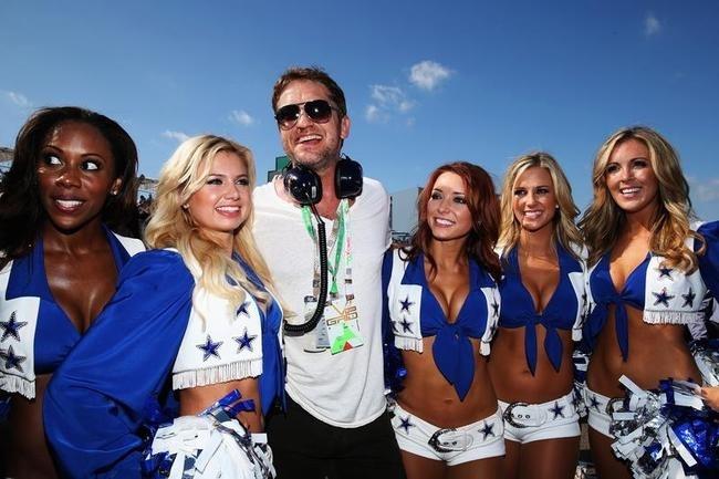 Dallas Cowboys cheerleaders, F1 Grand Prix of USA at Circuit of