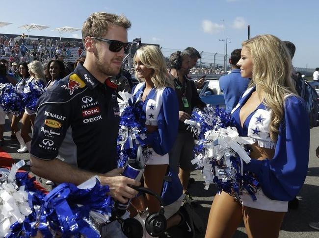 Dallas Cowboys Cheerleaders at F1 in Austin, Texas (2019-1…