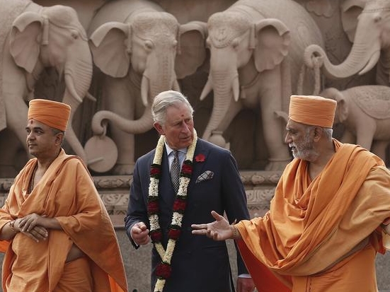 when did prince charles visit india