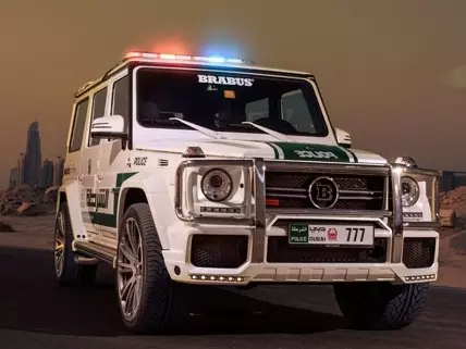 Brabus B63S Widestar Dubai Police