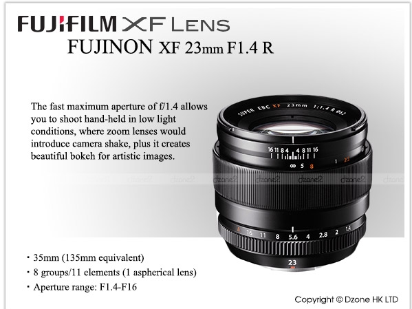 PICS: FUJINON XF23mm F1.4 R Lens