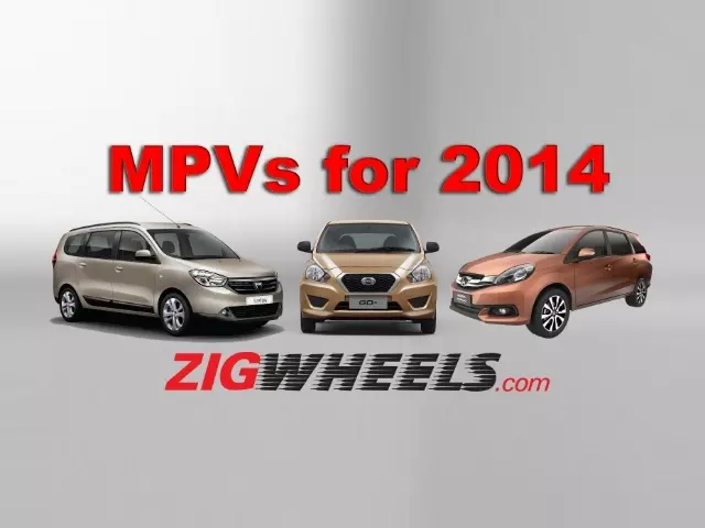 MPVs for 2014