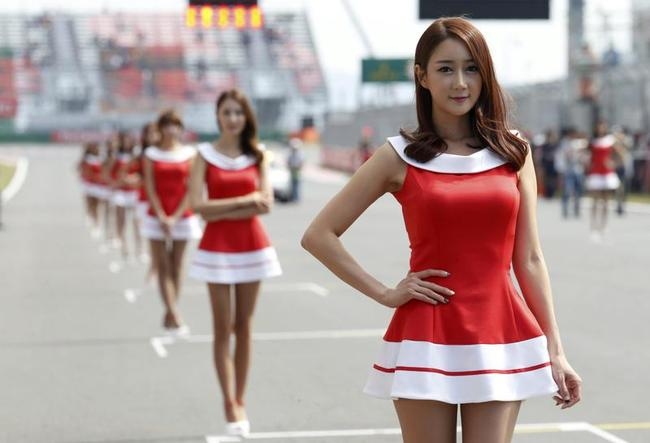 Formula One Pics Sexy Korean Grid Girls