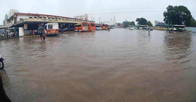 PICS: Heavy Rain Batters Andhra Pradesh