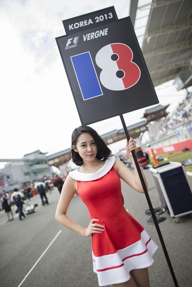 Formula One Pics Sexy Korean Grid Girls 