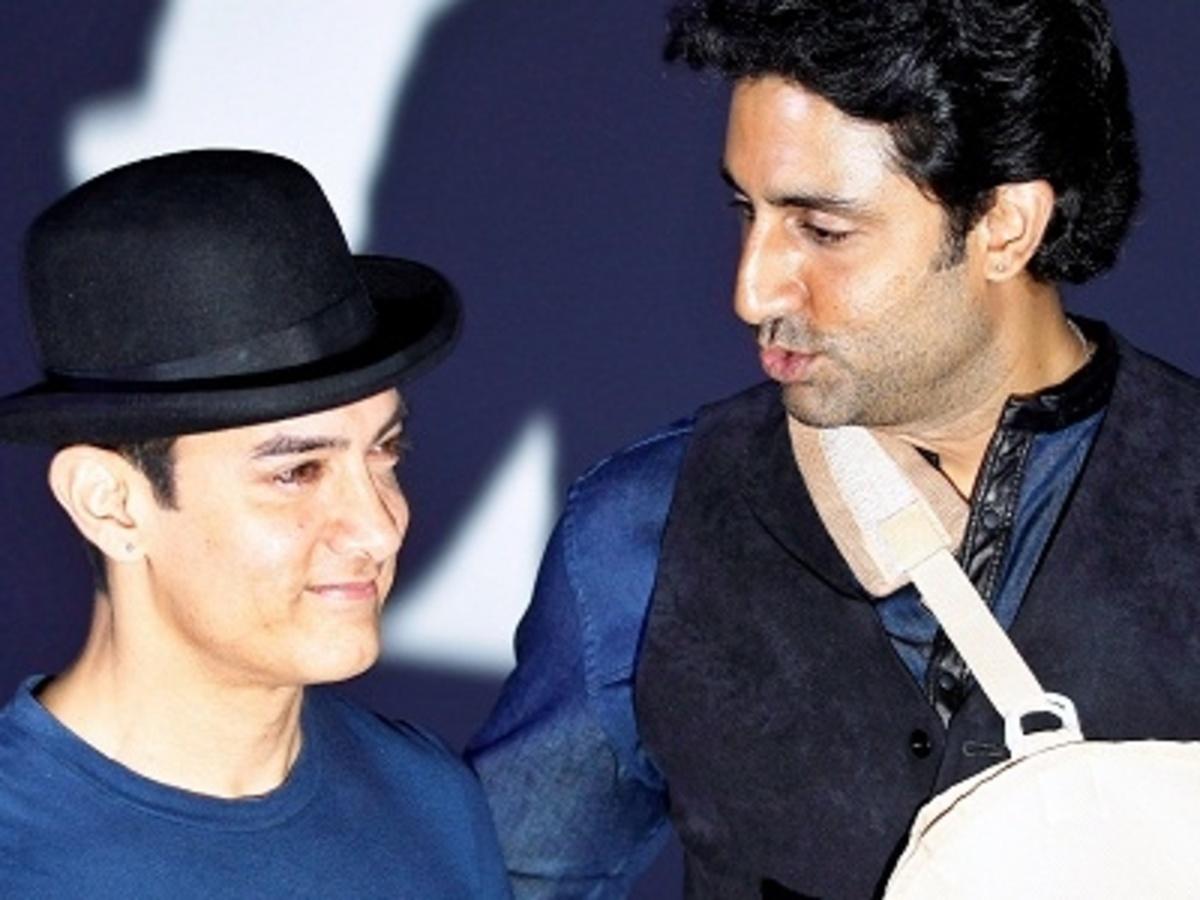 Aamir And Abhishek PC- Social Media