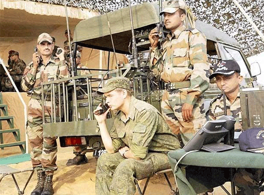 India-Russia Joint Military Exercise