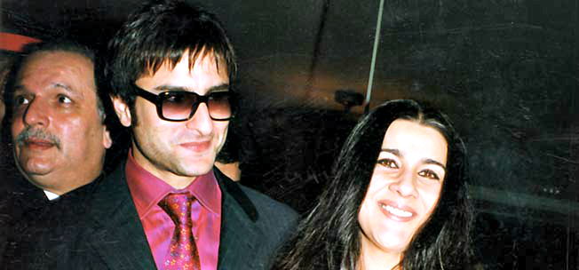 Saif Ali Khan and Amrita Singh Saif Ali Khan and Amrita Singh