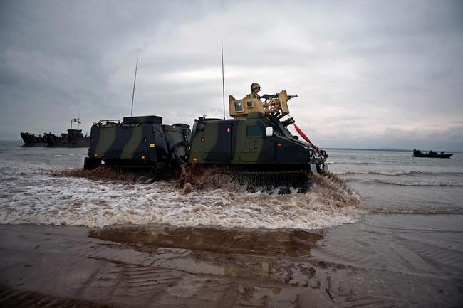 Aviation Beach Assault Exercise