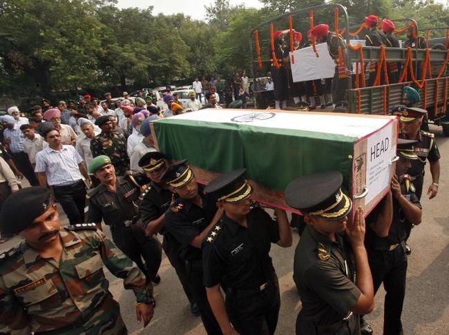 PICS:J&K Martyr Bikramjit Singh Cremated