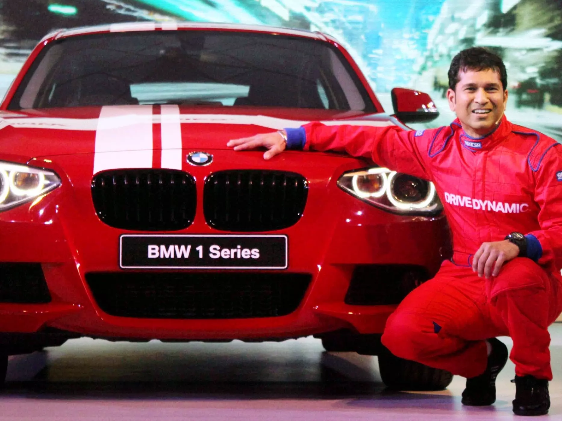 PICS: Sachin Tendulkar At BMW 1 Series Launch