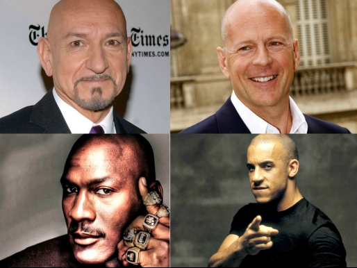 Top 10 Bald Celebrities