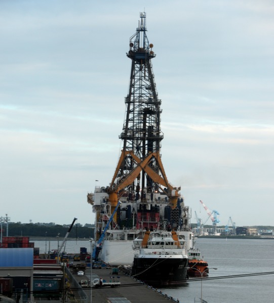 DeepSea Drilling Ship Chikyu