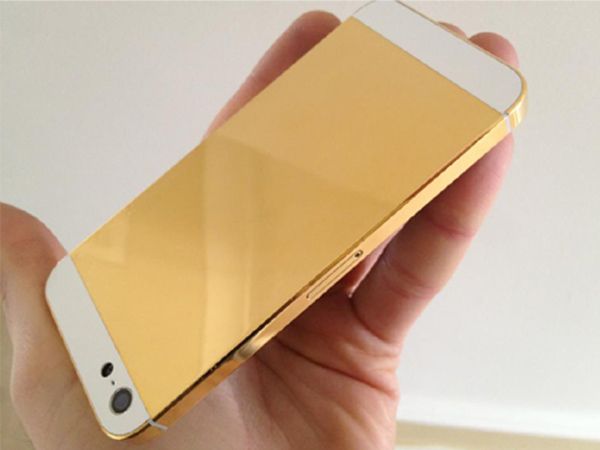 iPhone 5S Gets a Gold-Plated Makeover