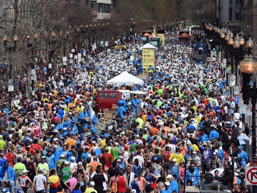 In PICS: Boston Marathon 2014