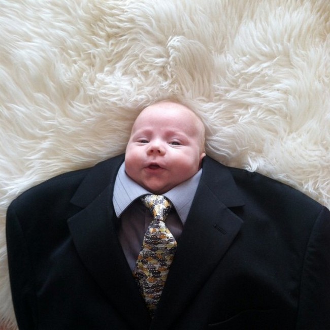 a baby suit