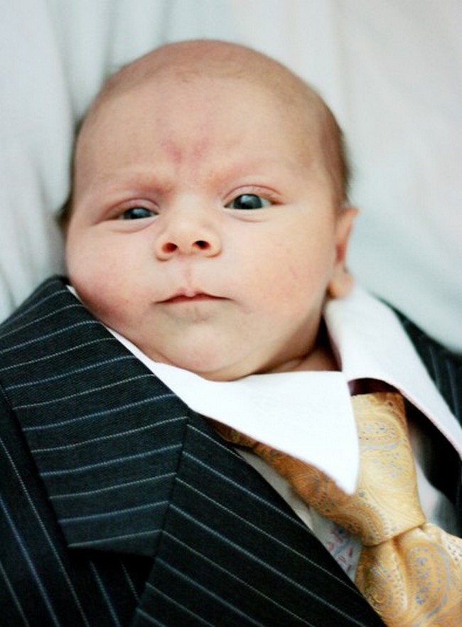 When Babies Suit Up...