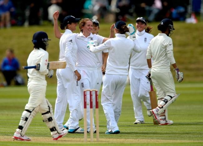 India v England, Women's Test: Day 2