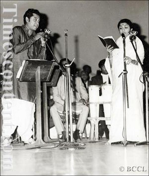 Lata Mangeshkar and Kishore Kumar Lata Mangeshkar and Kishore Kumar