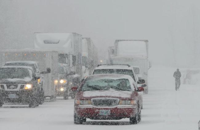 Photos: New Ice Storm Blasts New York