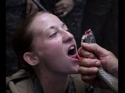 US Marines Drink Cobra Blood